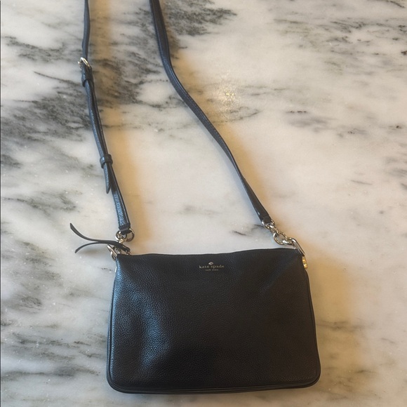 Kate Spade Black Leather Crossbody Bag - Picture 9 of 11